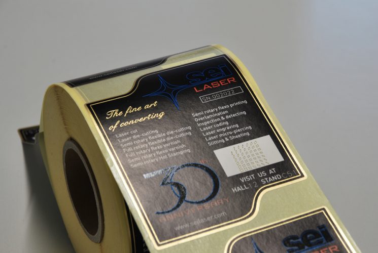fustellatura laser etichette 