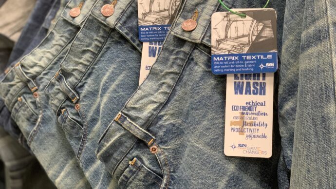 denim laser